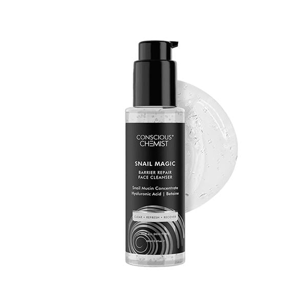 Netmeds | Conscious Chemist Snail Magic Mucin Repair Low Ph Gel Cleanser With Korean Snail Mucin Concentrate 100ml