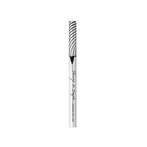 Clio Sharp So Simple Waterproof Pencil Liner 001 Black 0.14 gm - Eyeliners
