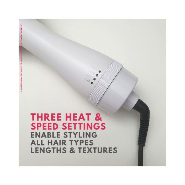 Alan Truman The Blow Brush Silver Ceramic 1's - Multi-Stylers