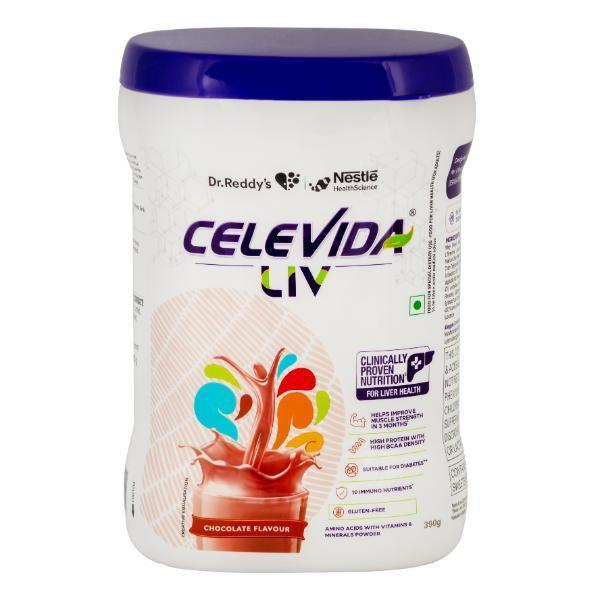Celevida Liv - Chocolate Flavour Powder 390 g - Nutritional Supplement