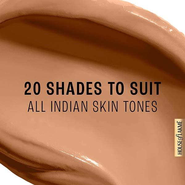 Lakme 9to5 Powerplay Priming Foundation, Built in Primer, SPF 20, Neutral Almond, 25 ml - Foundation