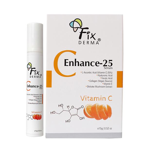 Netmeds | Fixderma C-Enhance 25 Face Serum 15 gm