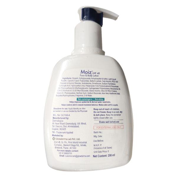 MOIZ LMF 48 FACE & BODY Lotion 200ml - Dry Skin-Emo