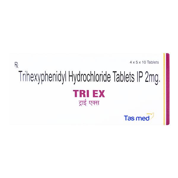 TRI EX 2MG TABLET 10'S - Parkinsonism-Apd