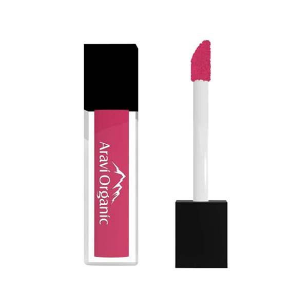 Netmeds | Aravi Organic Long Lasting Ultra Smooth Matte Liquid Lipstick - Perfect Boss 1.5 ml
