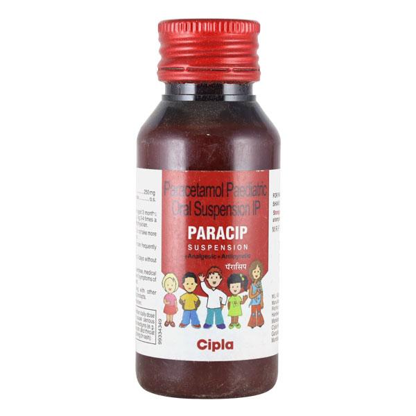 Netmeds | Paracip 250mg Suspension 60ml