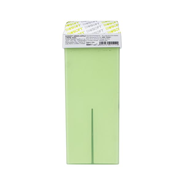 Netmeds | Biosoft Green Apple Cream Wax Refill Roll On Wax 100 ml