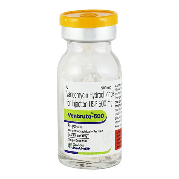 VENBRUTA 500 Injection 1's - Bacterial Infections-OAB