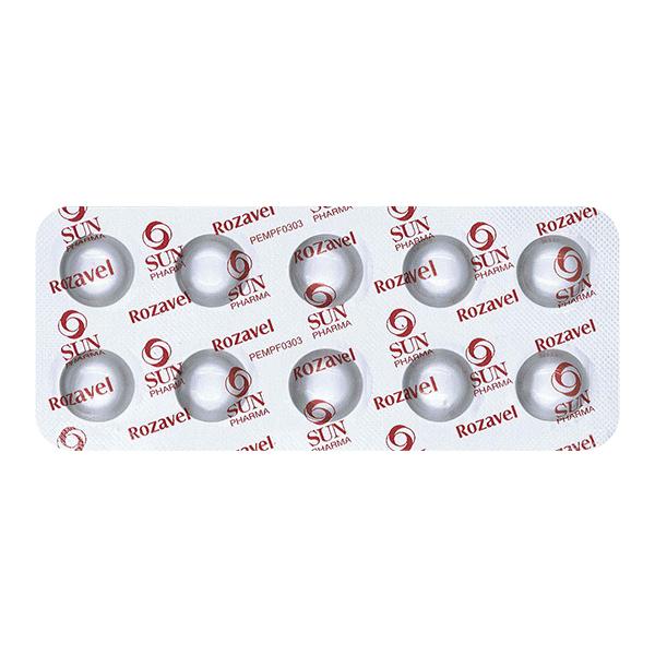 Rozavel 20mg Tablet 10'S - High Cholesterol-Dys