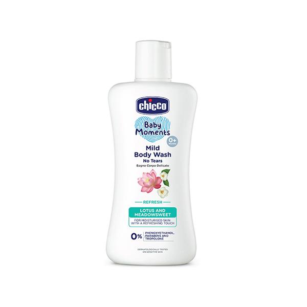 Netmeds | Chicco Baby Moments Mild Bodywash Refresh 200 ml