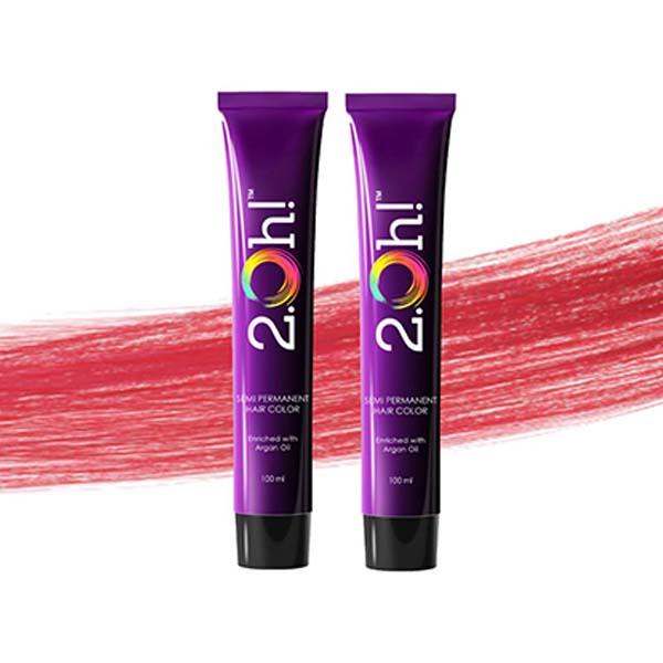 Netmeds | 2.Oh! Semi Permanent Hair Color 100 ml each - Red 2's