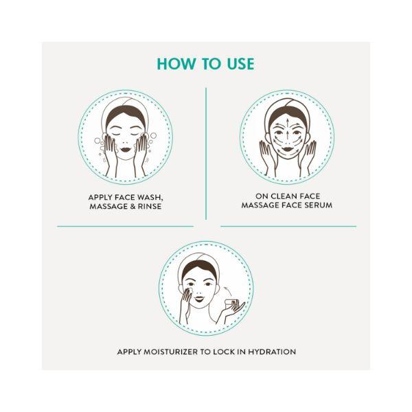 mCaffeine Green Tea Day Hydration Routine 140 ml - Face Gels