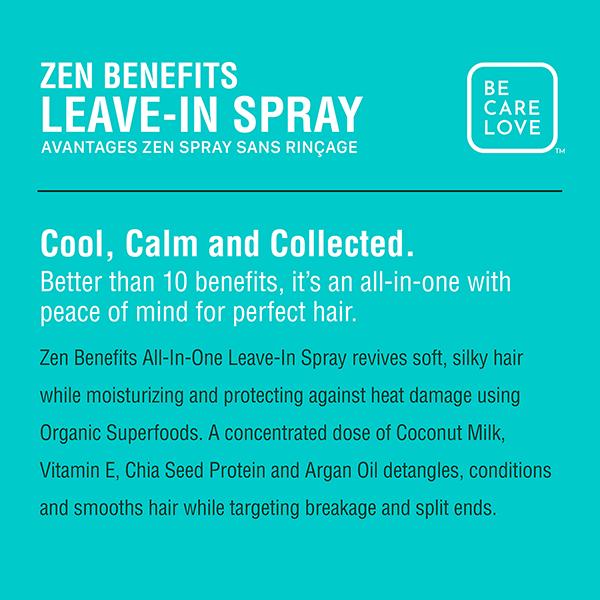 Bcl Superfoods Zen Benefits Leave In Spray 147 ml - Hair Sprays & Mists