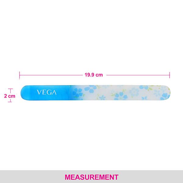 Vega Crystal Glass Nail File (NFL - 02) 1's - Manicure & Pedicure Kits