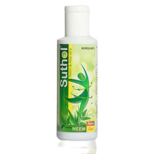 Netmeds | Boroline's Suthol Antiseptic Skin Hygiene Liquid - Neem 200 ml