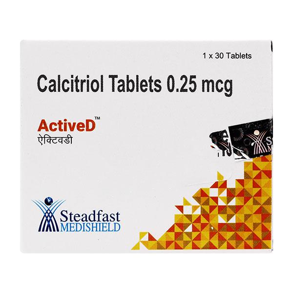 ACTIVE D Tablet 30's - Supplements-Vit