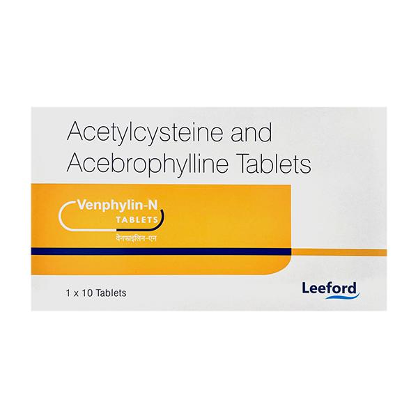 VENPHYLIN N Tablet 10's - Asthma/COPD-Ast
