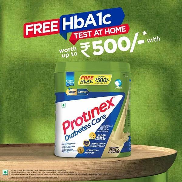 Protinex Diabetes Care Powder - Creamy Vanilla Flavour 400 g - Diabetes (Fitness)