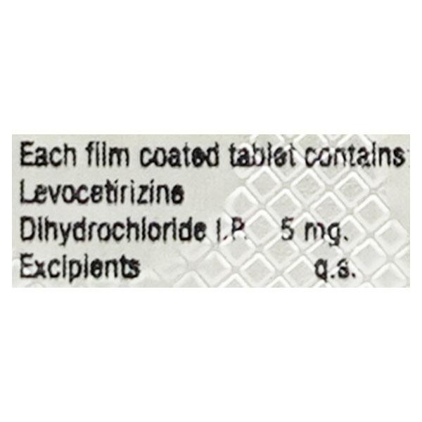Safecet 5mg Tablet 10'S - Allergies-Ant