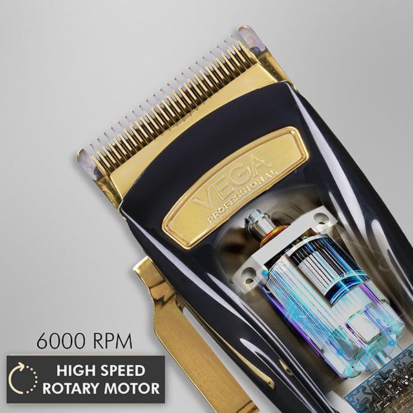 VEGA Professional Pro Clip Hair Clipper with 240 mins Runtime, (VPPHC -06) 1's - Trimmers