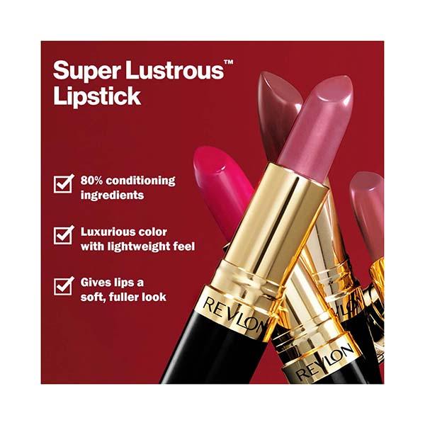 Revlon Super Lustrous Lipstick- Creme-Dirty Shirley 4.2 gm - Lipsticks