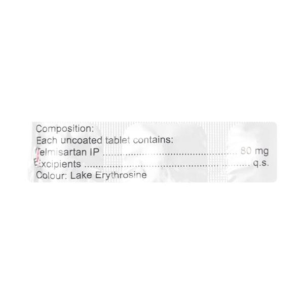 TELCAD 80 Tablet 15's - Hypertension-Ang