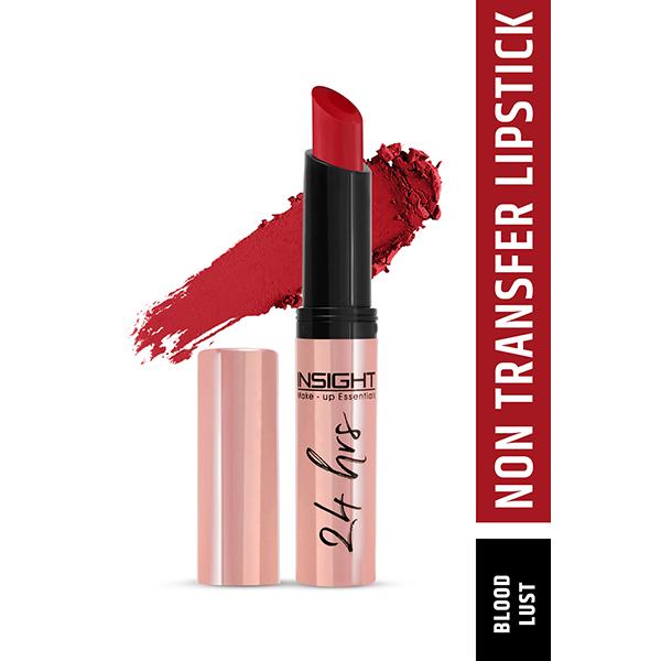 INSIGHT COSMETICS 24 HRS NON TRANSFER MATTE LIPSTICK (LL-03)-BLOOD LUST (15) 3 gm - Lipsticks
