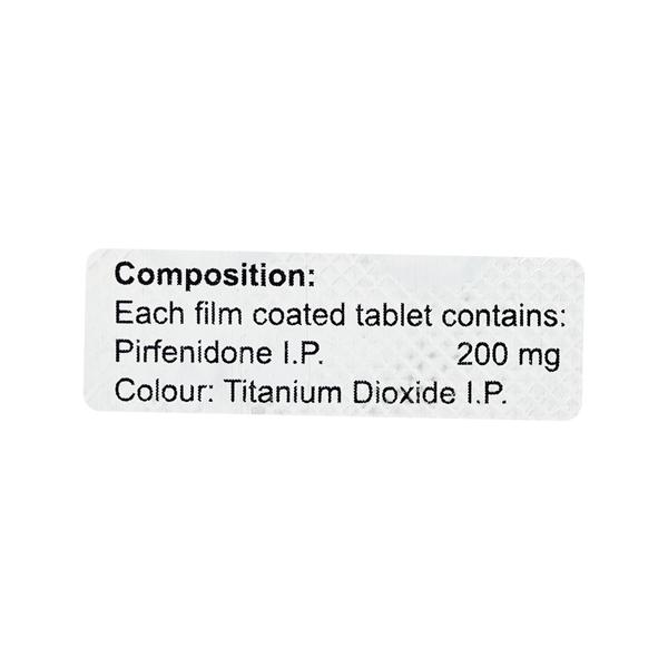 Fiboresp 200mg Tablet 10'S - Idiopathic Pulmonary Fibrosis