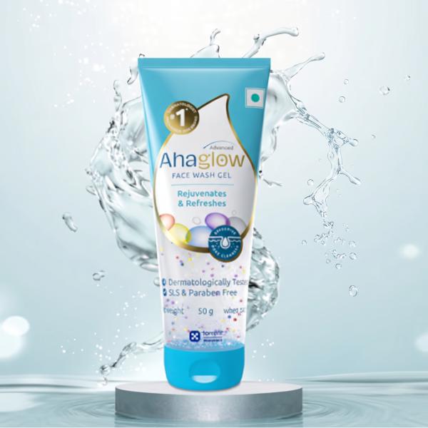 Netmeds | AHAGLOW ADVANCED Face Wash Gel 50gm