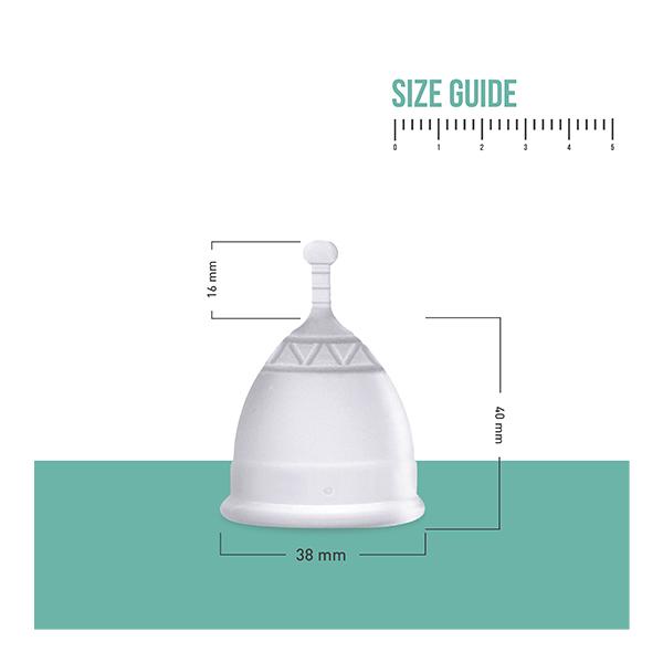 Sirona Premium Reusable Menstrual Cup -Small - Menstrual Cups