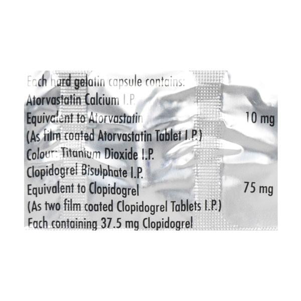 Stator CV 10/75mg Capsule 15'S - High Cholesterol-Dys