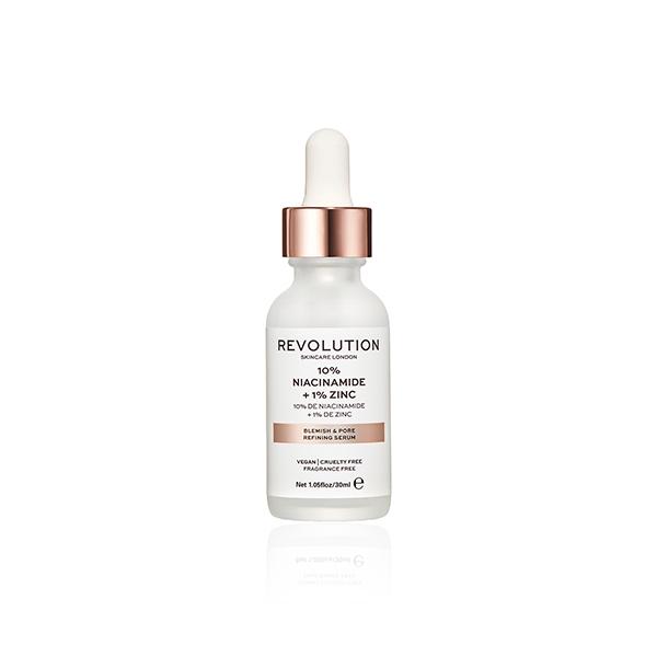 Netmeds | Revolution Skincare Blemish and Pore Refining Serum - 10% Niacinamide + 1% Zinc 30 ml