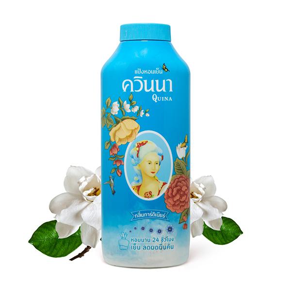 SNAKE BRAND QUINA PERFUME COOLING POWDER Gardenia 200 gm