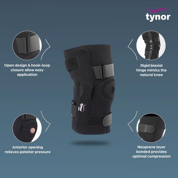 Tynor Knee Wrap Hinged (Neoprene) (Child) (J 15) - Knee/Leg Supports