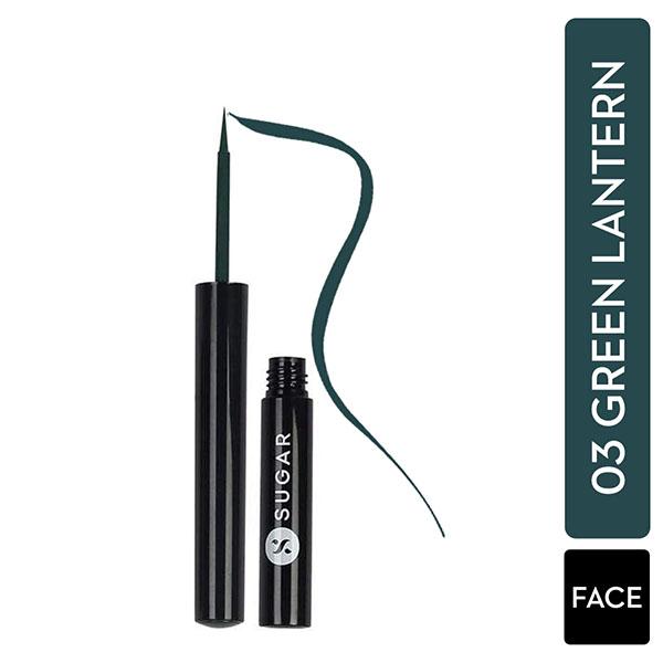 SUGAR Cosmetics Eye Told You So! Smudgeproof Eyeliner - 03 Green Lantern 1.7 ml - Eyeliners