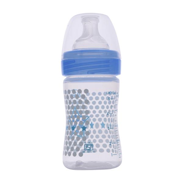 Chicco Wellbeing Feeding Bottle - Blue 150 ml - Feeding & Nursing