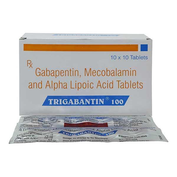 Netmeds | Trigabantin 100mg Tablet 10'S