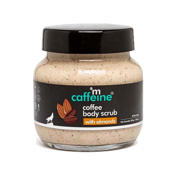 Mcaffeine Coffee Body Scrub With Almonds 100 gm - Scrubs & Exfoliants