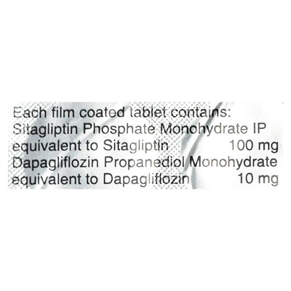 SITARA D 100/10 Tablet 10's - Diabetes-Ant