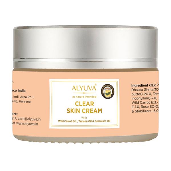 Alyuva Vitamin E Enriched Natural Clear Skin Radiance Face Cream 25 gm - Face Creams