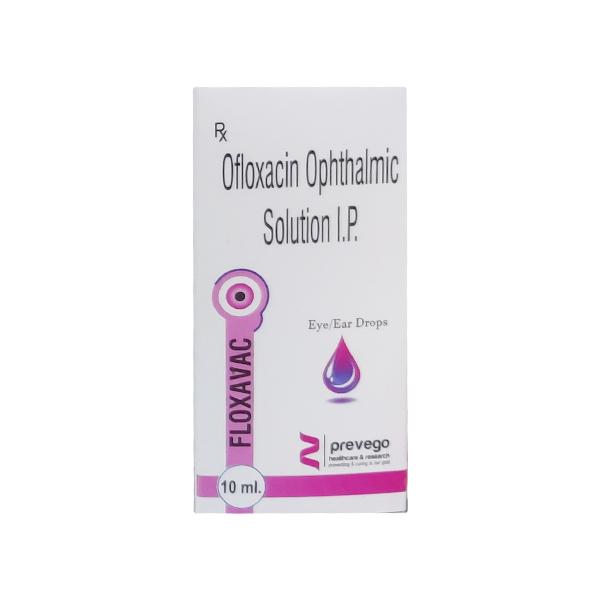 FLOXAVAC Eye/Ear Drops 10ml - Eye Infections-Eaa