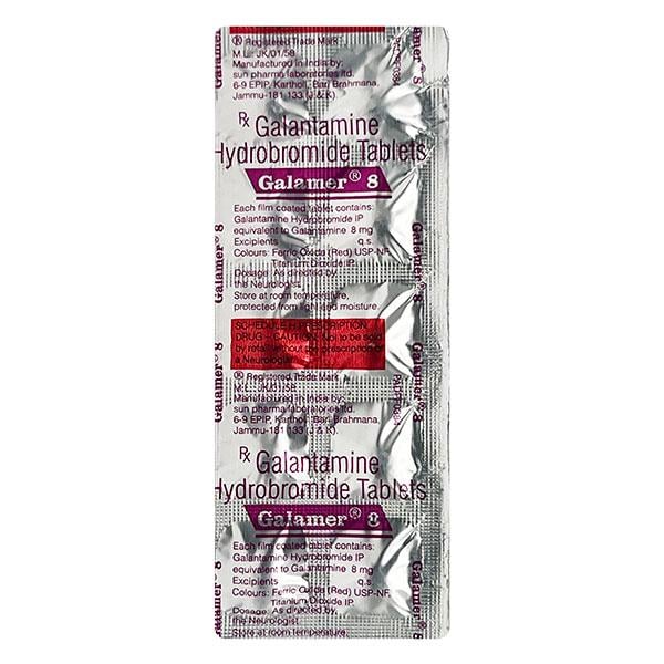 Netmeds | Galamer 8mg Tablet 10'S
