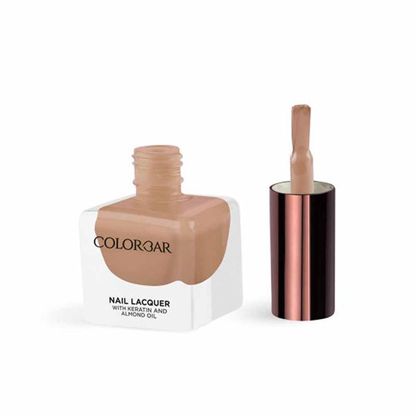 Colorbar Nail Lacquer with Keratin and Almond Oil 555 Buffed Up 12ml - Nail Polish