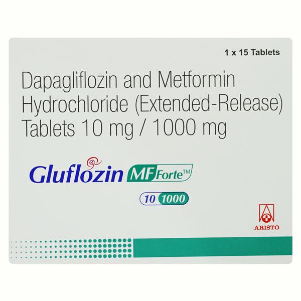 GLUFLOZIN MF FORTE Tablet 15's - Diabetes-Ant