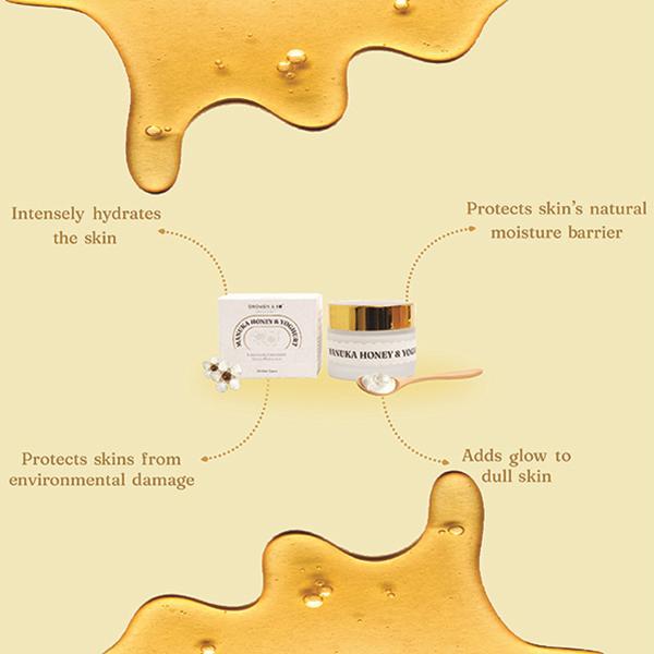 Dromen & Co Manuka Honey and Yoghurt Serum Moisturiser 50 gm - Face Moisturizers