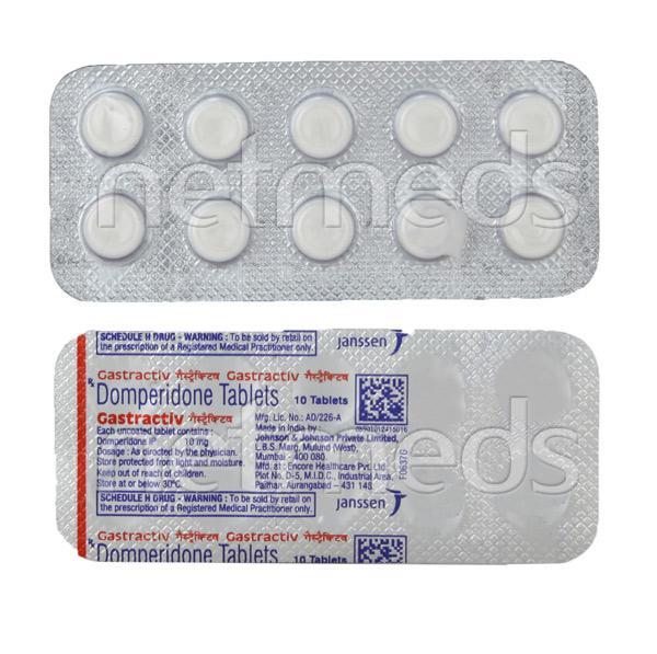 Gastractiv Tablet 10'S - Vomitting/Emesis-Ant