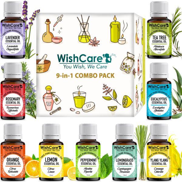 WishCare 100% Pure Lemon Essential Oil 15 ml - Essential Oils