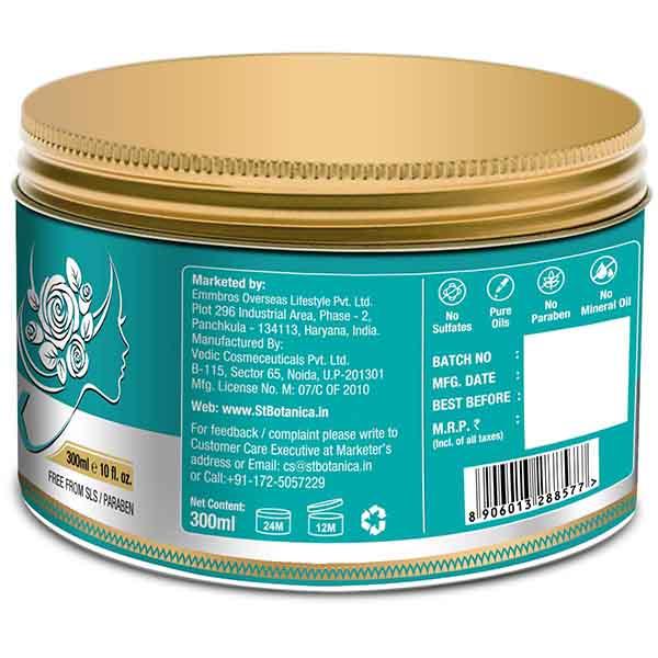 St.Botanica Biotin & Collagen Strengthening Hair Mask 300 ml - Hair Masks & Packs