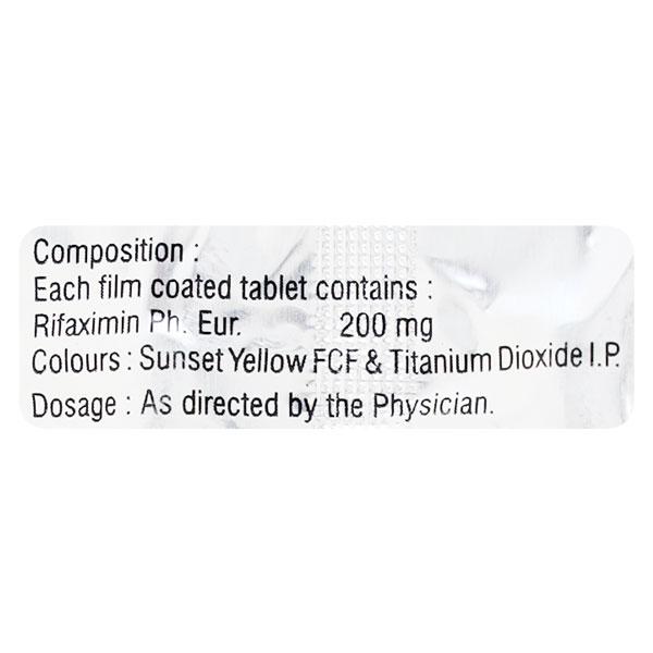 Rifaximax 200mg Tablet 10'S - Bacterial Infections-OAB