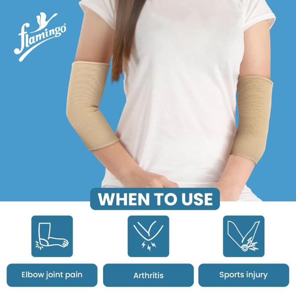 Flamingo Elbow Support (OC - 2021) (XXL) - Beige - Arm/Elbow Supports